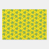 Kikker Cartoon Pattern Inpakpapier Vel (Voorkant 3)