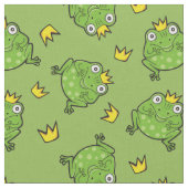Kikker Cartoon Pattern Stof (Close Up)