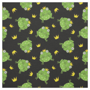 Kikker Cartoon Pattern Stof