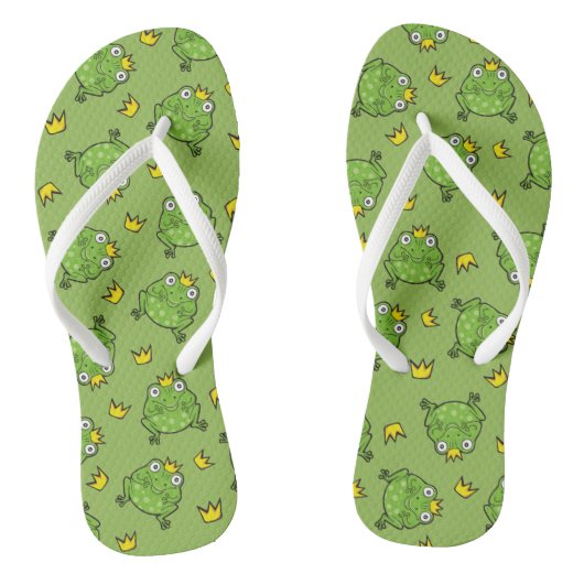 Kikker Cartoon Pattern Teenslippers (Voetbed)