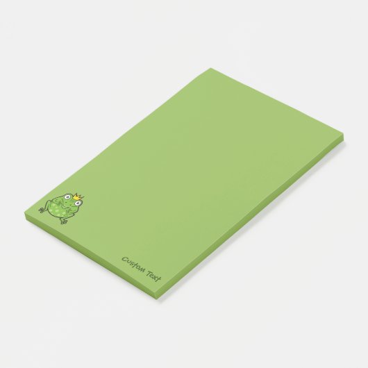 Kikker-Cartoon Post-it® Notes (Schuin)