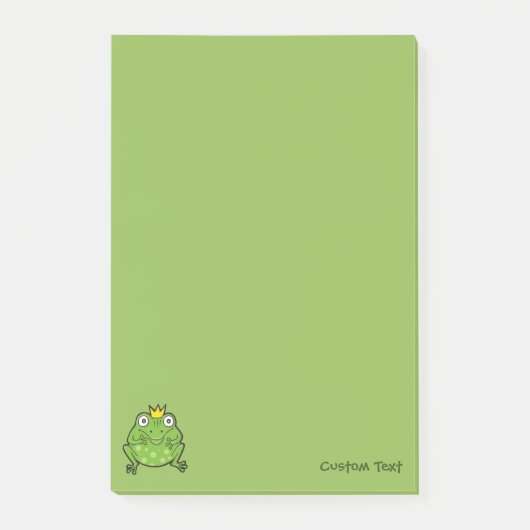 Kikker-Cartoon Post-it® Notes (Voorkant)