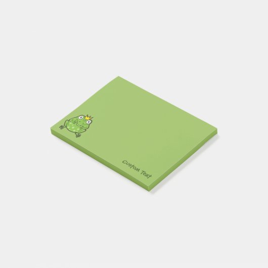 Kikker-Cartoon Post-it® Notes (Schuin)