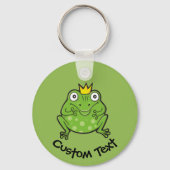 Kikker Cartoon Sleutelhanger (Voorkant)