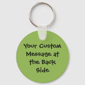 Kikker Cartoon Sleutelhanger (Achterkant)