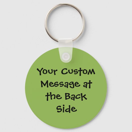 Kikker Cartoon Sleutelhanger (Achterkant)