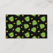 Kikker-Cartoon Visitekaartje (Achterkant)