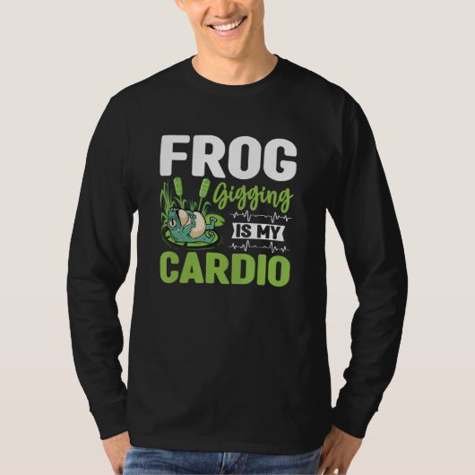 Kikker Catcher Catching Kikker Gigging 1 T-shirt (Voorkant)