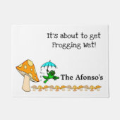 Kikker, champignondeur deurmat (Voorkant)