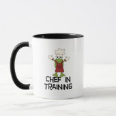Kikker Chef in Training Tshirts en geschenken Mok (Links)