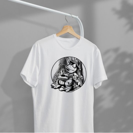 Kikker Cigar Box Guitar T-shirt