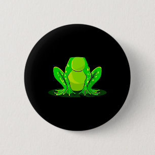 Kikker Costume Halloween Green Toad Kinder Mannen Ronde Button 5,7 Cm