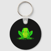 Kikker Costume Halloween Green Toad Kinder Mannen Sleutelhanger (Voorkant)