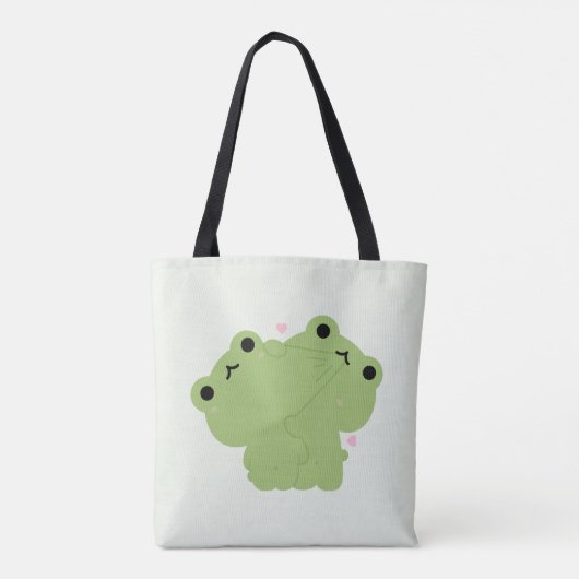 Kikker Couple Tote Bag (Achterkant)