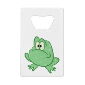 Kikker Creditkaart Flessenopener (Voorkant)