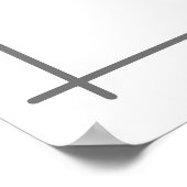 Kikker Crochet Baby Nursery Wall Art Aangepast Poster (Hoek)