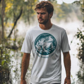 Kikker Custom Text Gecertificeerd Swamp Creature T-shirt