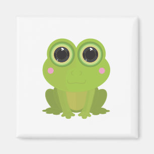Kikker Cutout Magneet