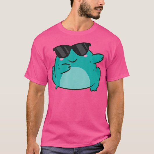 Kikker Dabbing Toad Animal Funny Dabbing Frog T-shirt (Voorkant)