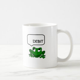 Kikker-debitering of creditering Mok