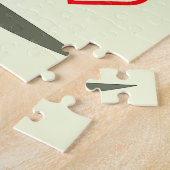 Kikker die gitaar Puzzle speelt Legpuzzel (Zijkant)