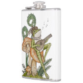 Kikker die gitaar speelt,  kikker heupfles (Links)