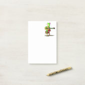 Kikker die gitaar speelt Post-it® Notes (Op bureau)