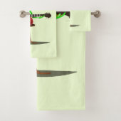 Kikker die gitaarhanddoeken afspelen - uw kleur/te bad handdoek (Insitu)