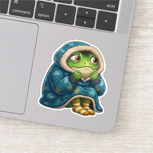 Kikker Die Mensen Vermijdt Sticker