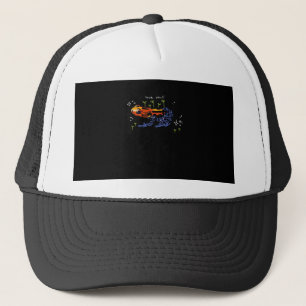 Kikker Die Van Jou Houdt Eenvoudige Klassieke Stij Trucker Pet
