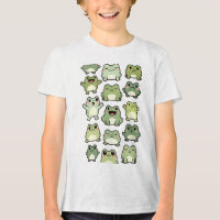 Kikker Doodle Patroon - Kawaii Cadeau voor Kindere