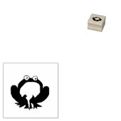 Kikker door EelKat Rubberstempel (Gestempeld)