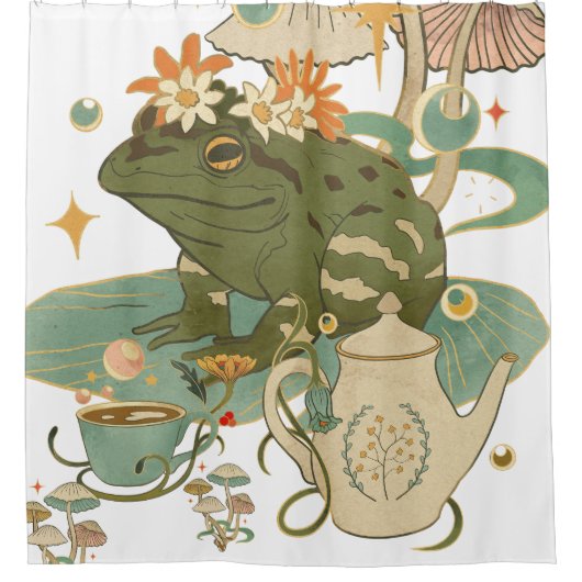 Kikker Douchegordijn (Voorkant)