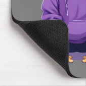 Kikker Dragen Hoodie Grappig Cool Dier karakter Muismat (Hoek)