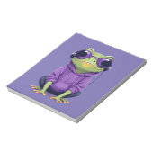 Kikker Dragen Hoodie Grappig Cool Dier karakter Notitieblok (Linkerzijde)