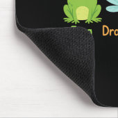 Kikker Dragonfly Turtle Subtle Muismat (Hoek)
