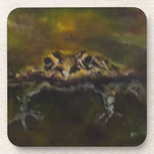 Kikker Drankjes Onderzetter (Voorkant)