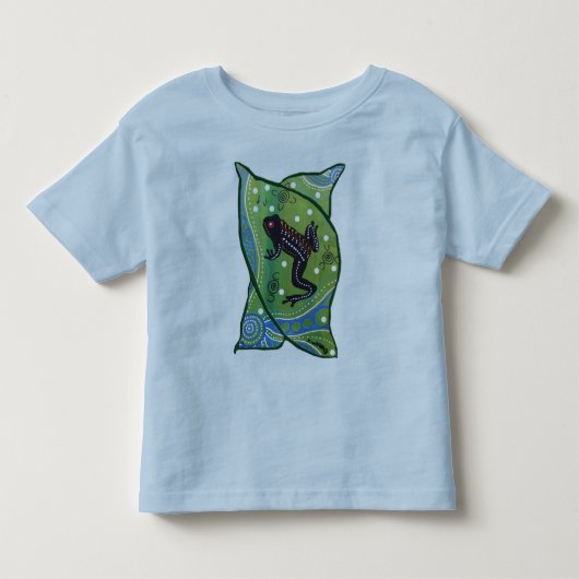 Kikker dromen kinder shirts (Voorkant)
