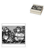 KIKKER & EEND PRINS PASEN RUBBER STEMPEL * Custom (Gestempeld)