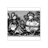 KIKKER & EEND PRINS PASEN RUBBER STEMPEL * Custom (Afrduk)