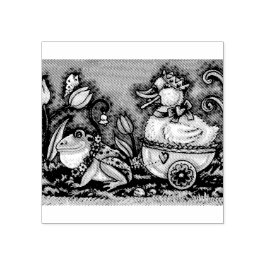 KIKKER & EEND PRINS PASEN RUBBER STEMPEL * Custom