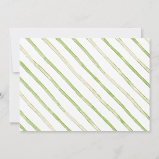 Kikker Eerste Verjaardag Uitnodigingen (Achterkant)