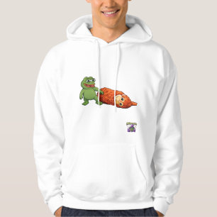 kikker en aap hoodie