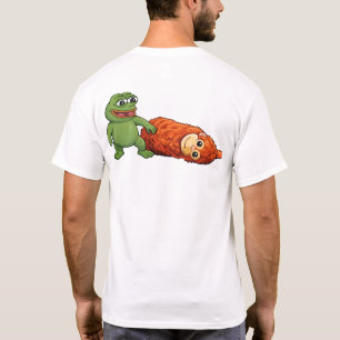 kikker en aap t-shirt