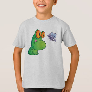 Kikker en dragonfly t-shirt