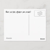 Kikker en Flypaper Briefkaart (Achterkant)