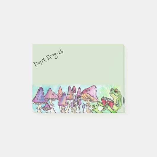 Kikker-en-kikkerboeken lezen post-it® notes (Voorkant)