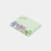 Kikker-en-kikkerboeken lezen post-it® notes (Schuin)