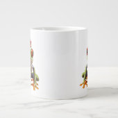 Kikker en kroon grote koffiekop (Voorkant)