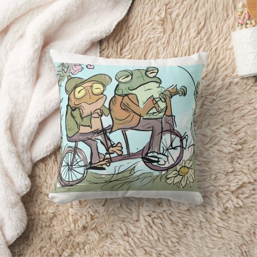 Kikker en kussens (Deken)